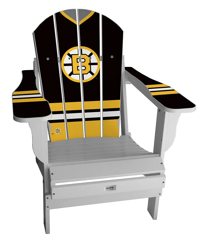 Vintage Boston Bruins™ Complete Custom with personalized name and number Jersey Chair Mini
