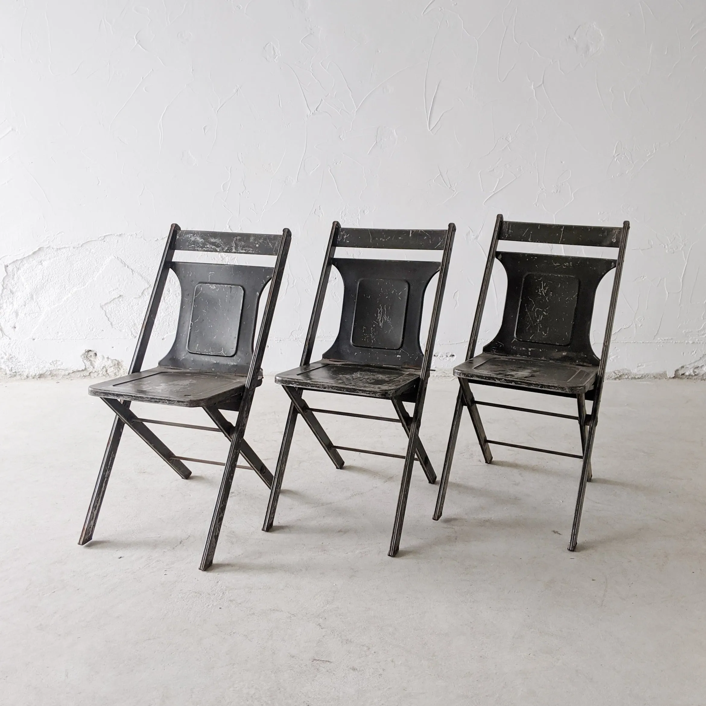 Vintage Green Folding Chair