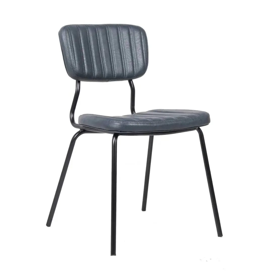 Vito Cafe Side Chair - Vintage Dark Blue