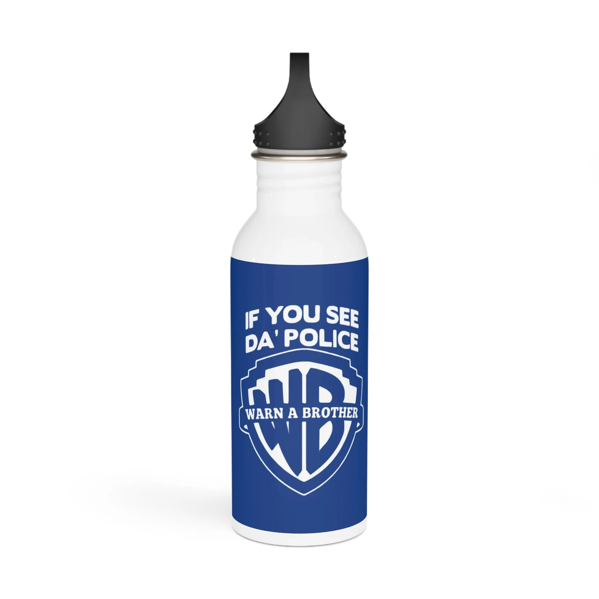 Warn A Brother Stylish Stainless Steel Water Bottle - Eco-Friendly, Durable, Perfect for On-the-Go - Navy