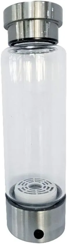 Water Purifiers, Hydrogen Rich Water Ionizer Maker Generator High Concentration USB Rechargeable Eliminate Free RadicalsFiltered Water Bottle Keep Body Hydrated,320ml