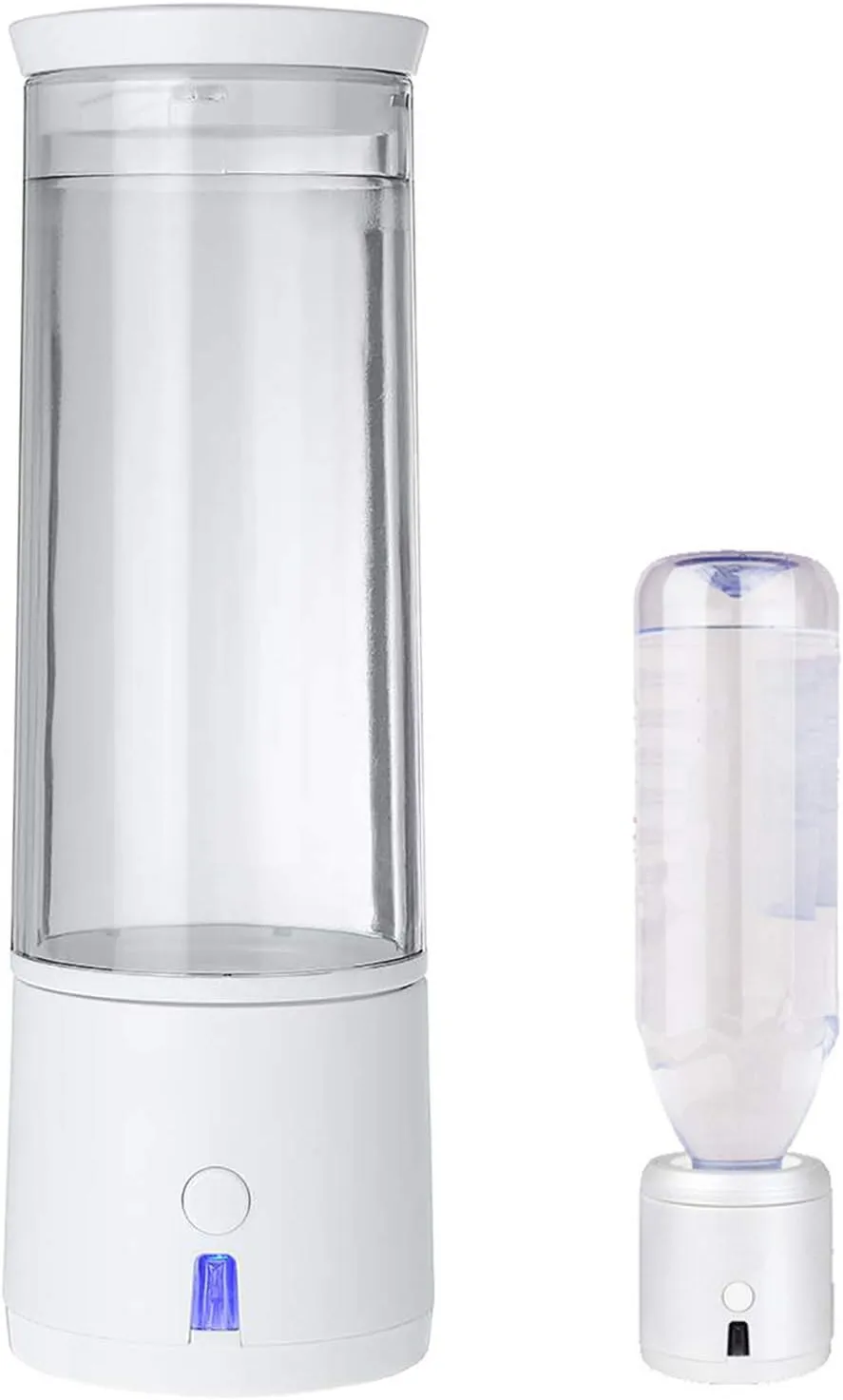 Water Purifiers, Hydrogen Water Bottle Generator Hydrogen Rich Water Maker Ionizer SPE PEM TechnologyUSB Rechargeable Make Hydrogen Content Up to 1200-2800 PPB Energy Cup 350ML