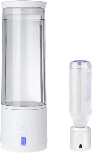 Water Purifiers, Hydrogen Water Bottle Generator Hydrogen Rich Water Maker Ionizer SPE PEM TechnologyUSB Rechargeable Make Hydrogen Content Up to 1200-2800 PPB Energy Cup 350ML