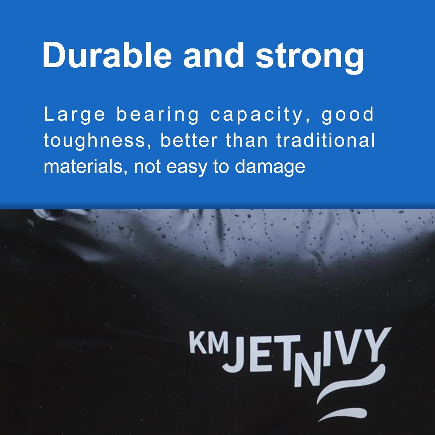 Water Storage Bladder, Collapsible Water Bladder Tanks, Large-Capacity Water Storage Container, Portable Emergency Water Storage Tank (Black 110L)