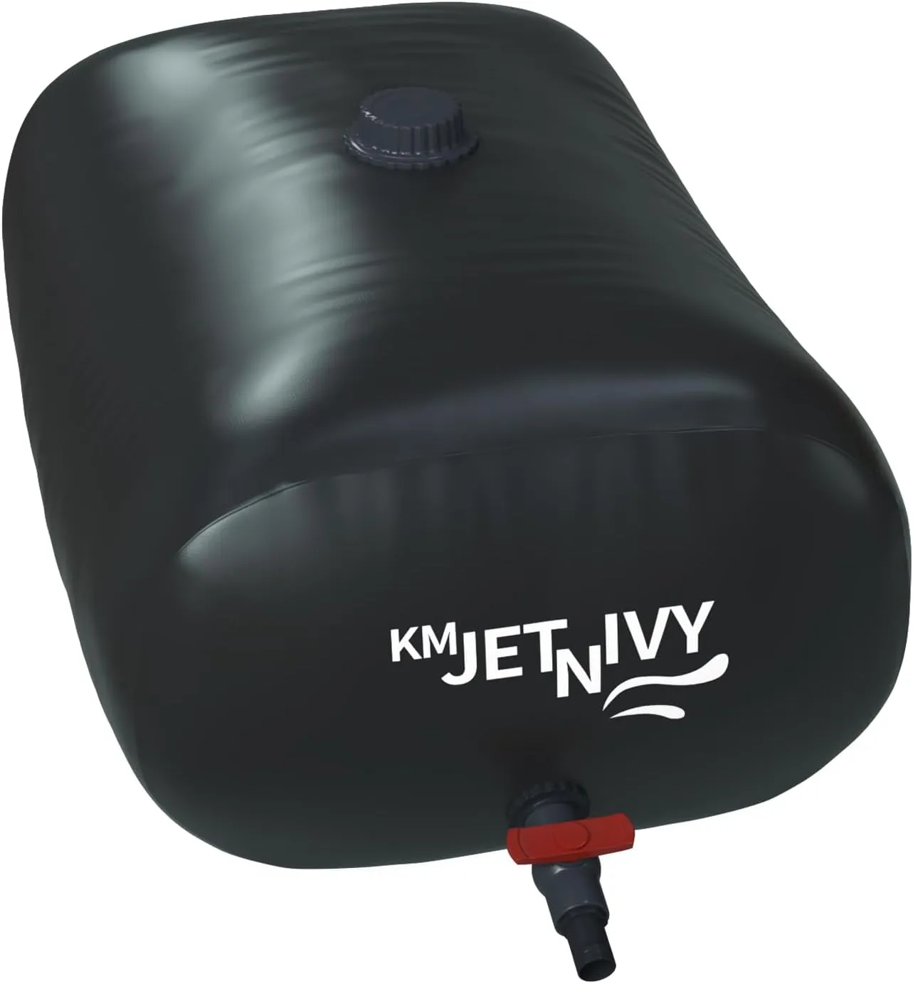 Water Storage Bladder, Collapsible Water Bladder Tanks, Large-Capacity Water Storage Container, Portable Emergency Water Storage Tank (Black 110L)