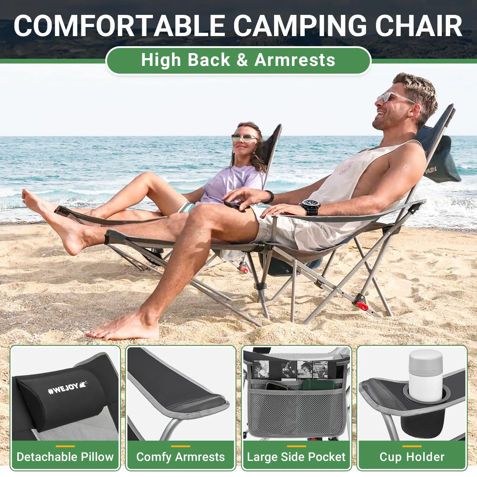 WEJOY FOLDING RECLINER CHA Folding Chair