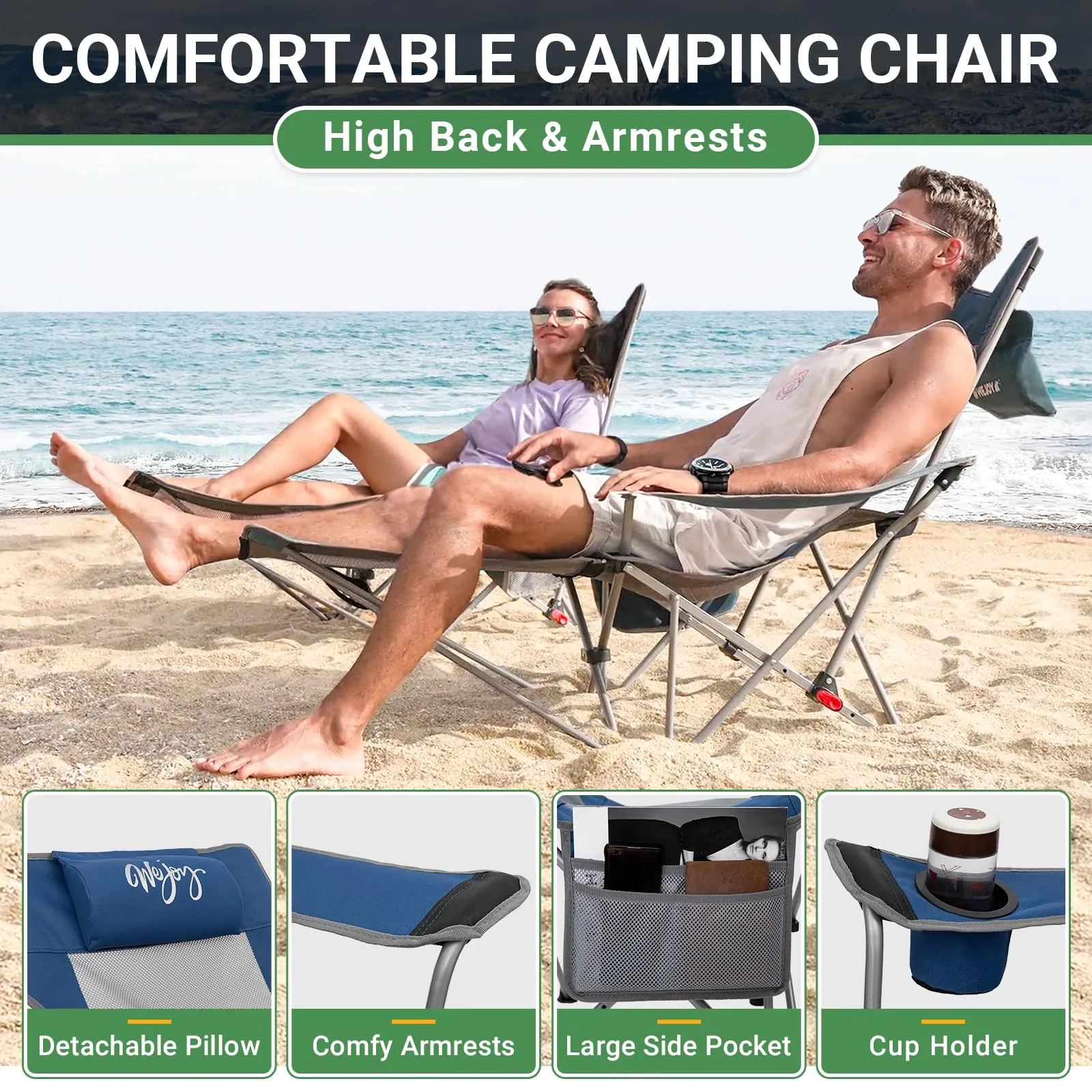 WEJOY FOLDING RECLINER CHA Folding Chair