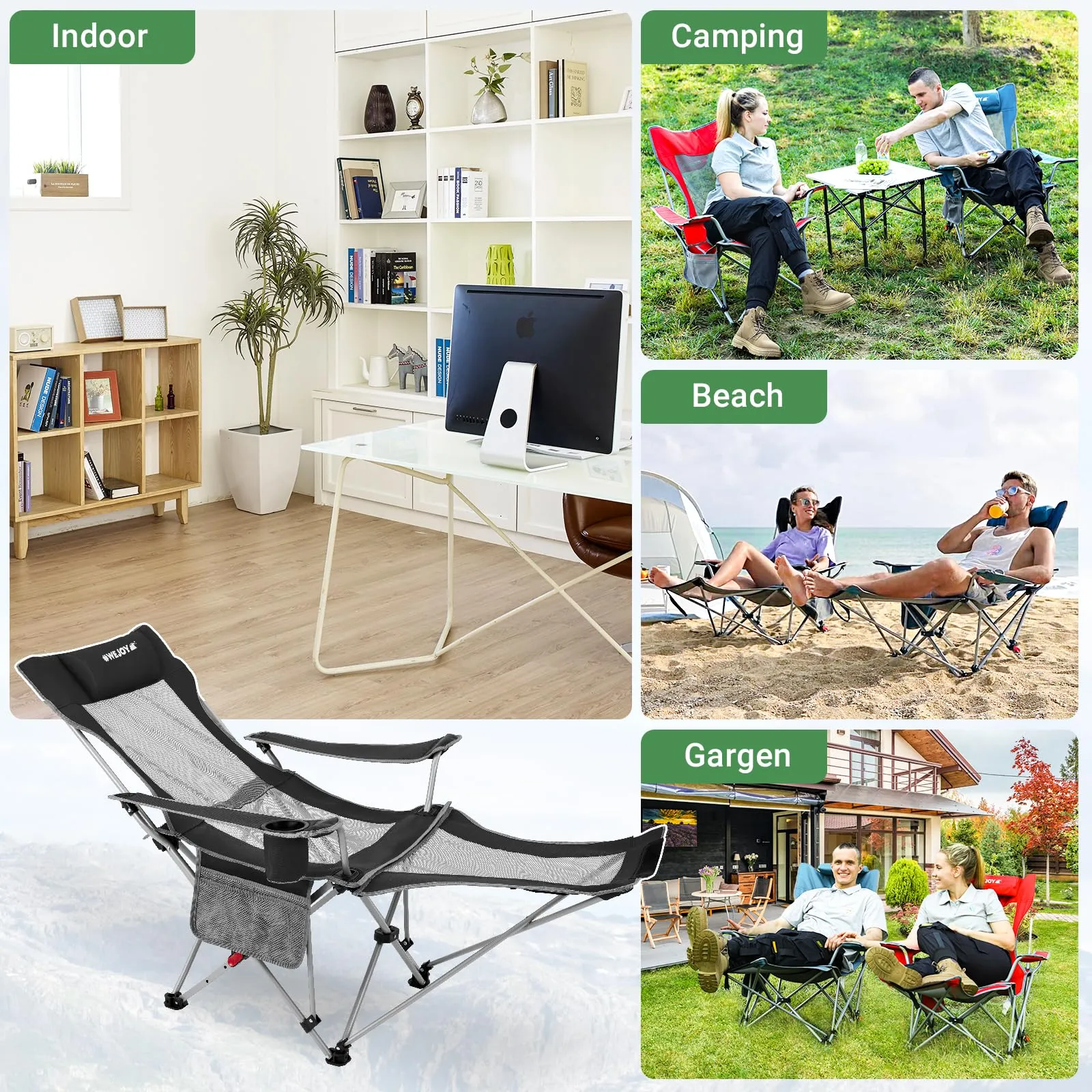 WEJOY FOLDING RECLINER CHA Folding Chair