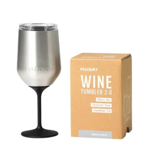 Wine Tumbler 2.0 - Brushed Stainless