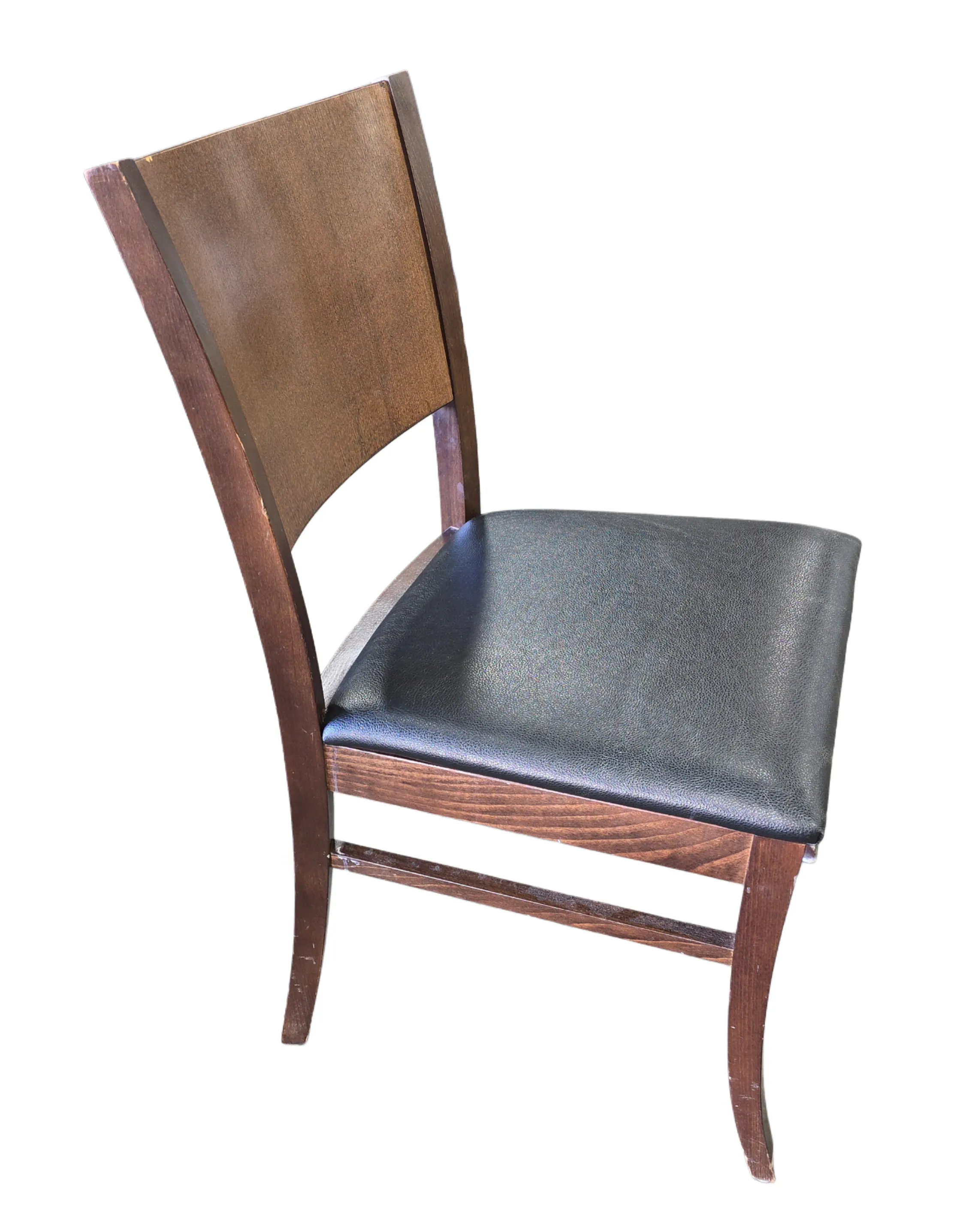 Wood/Vinyl Dining Chair