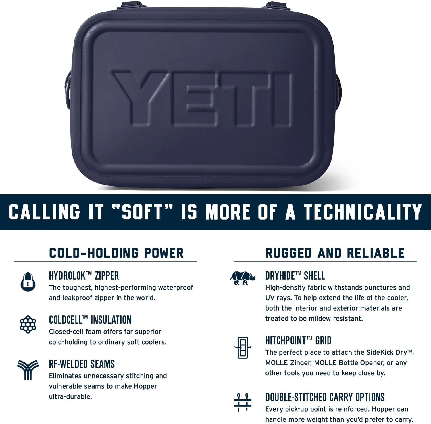 YETI Hopper Flip 18 Portable Soft Cooler