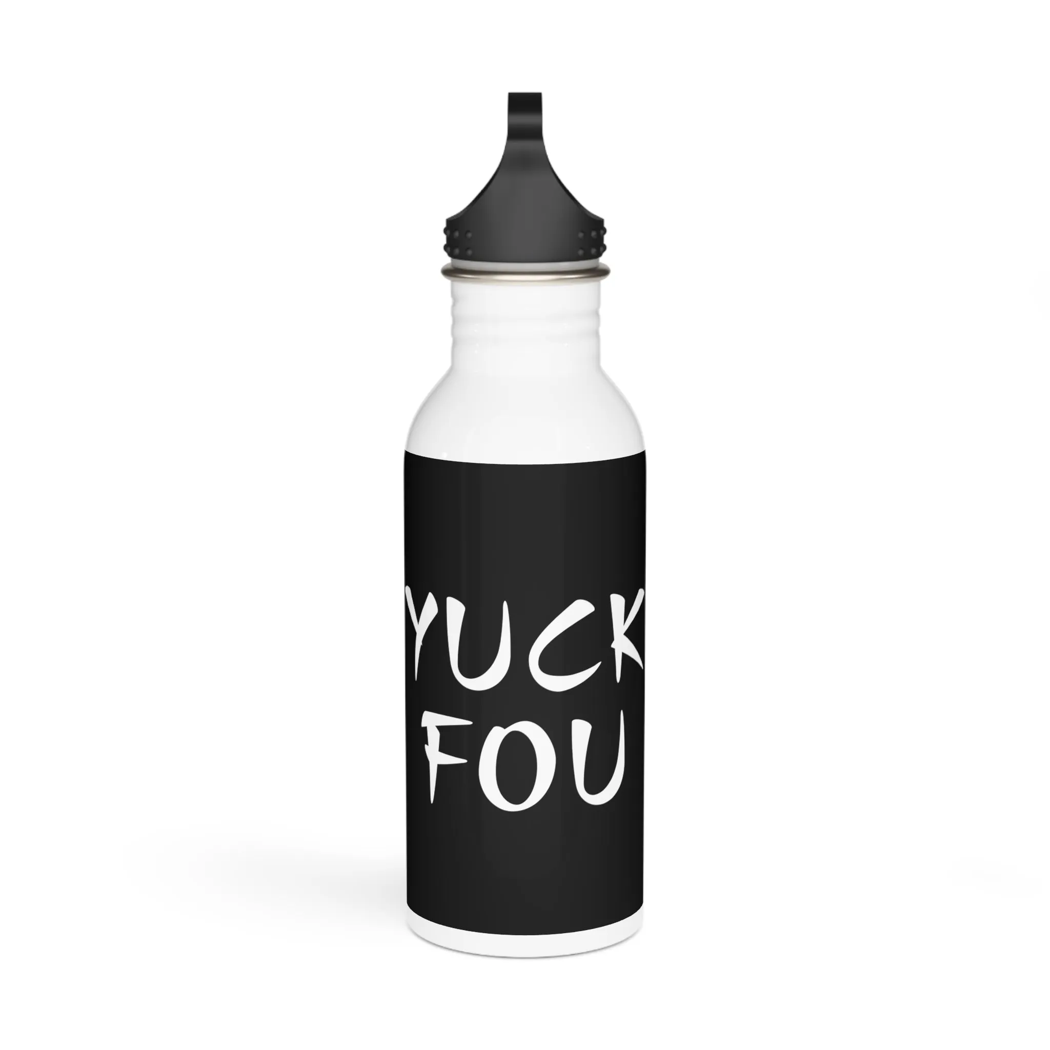 Yuck Fou Stylish Stainless Steel Water Bottle - Eco-Friendly, Durable, Perfect for On-the-Go